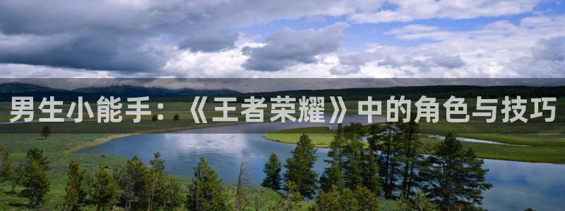 杏盛注册：男生小能手：《王者荣耀》中的角色与技巧